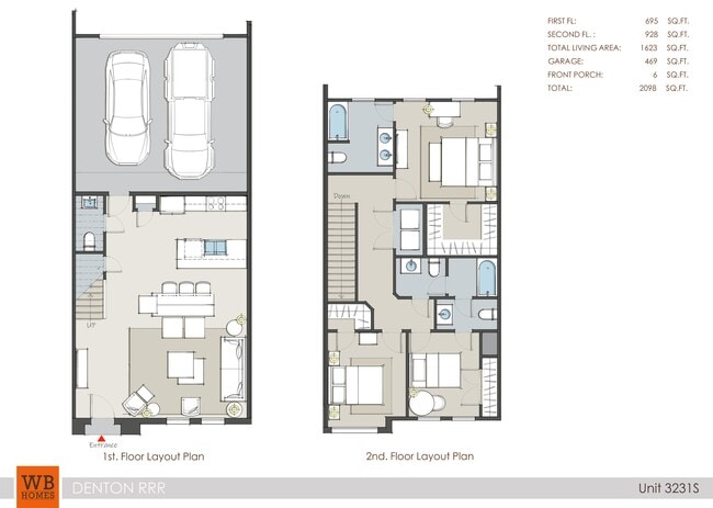 Floorplan - The Residences at Rayzor Ranch