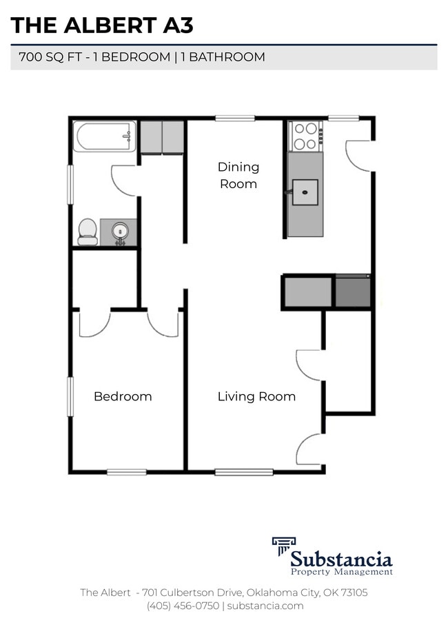 Floorplan A3 - The Albert