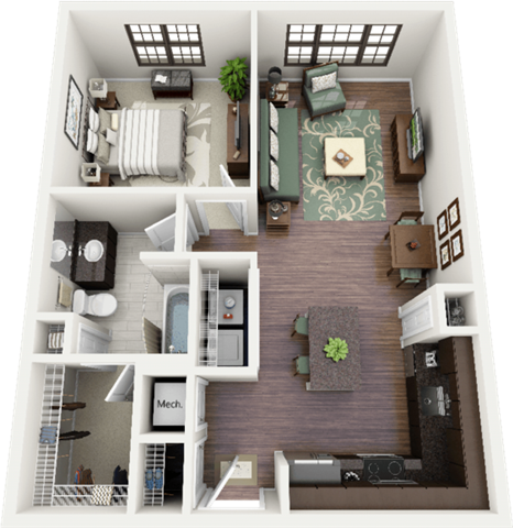 Floorplan - Berkshire Ninth Street