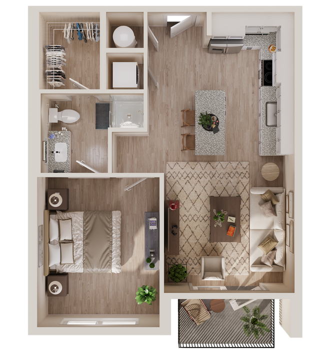 Floorplan - The Easley at UC