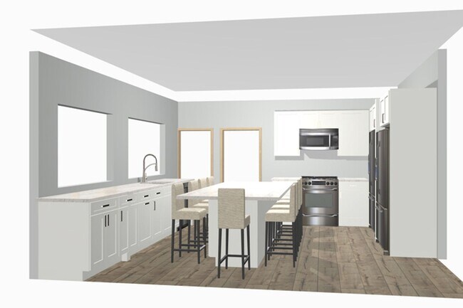 Primary Photo - Must see! BRAND NEW RENOVATION! In-Unit La...
