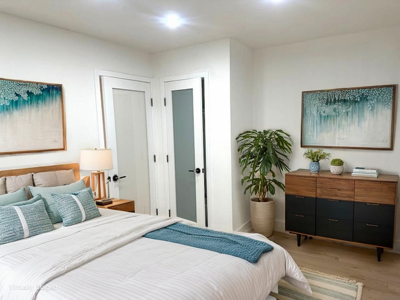 2nd bedroom vertually staged - 11645 Montana Ave