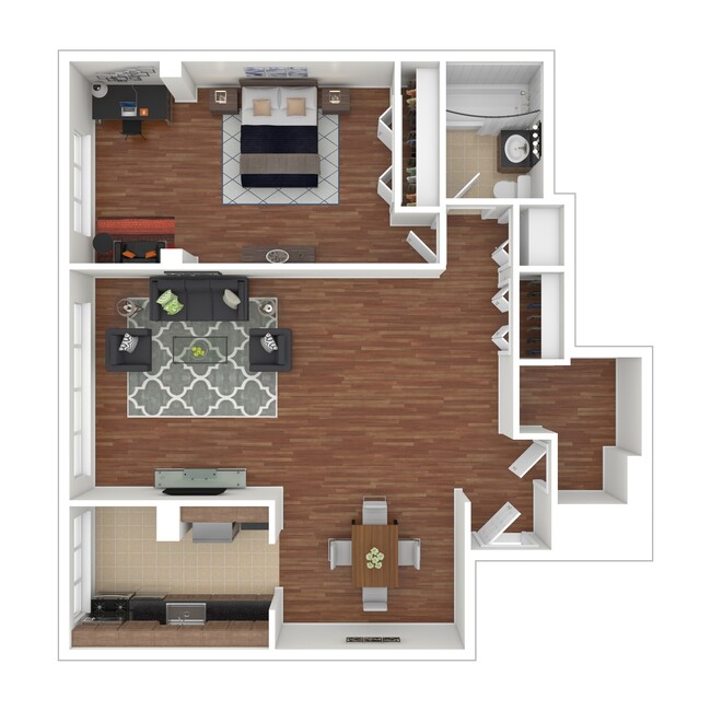 Floorplan - Colesville Towers Apartments