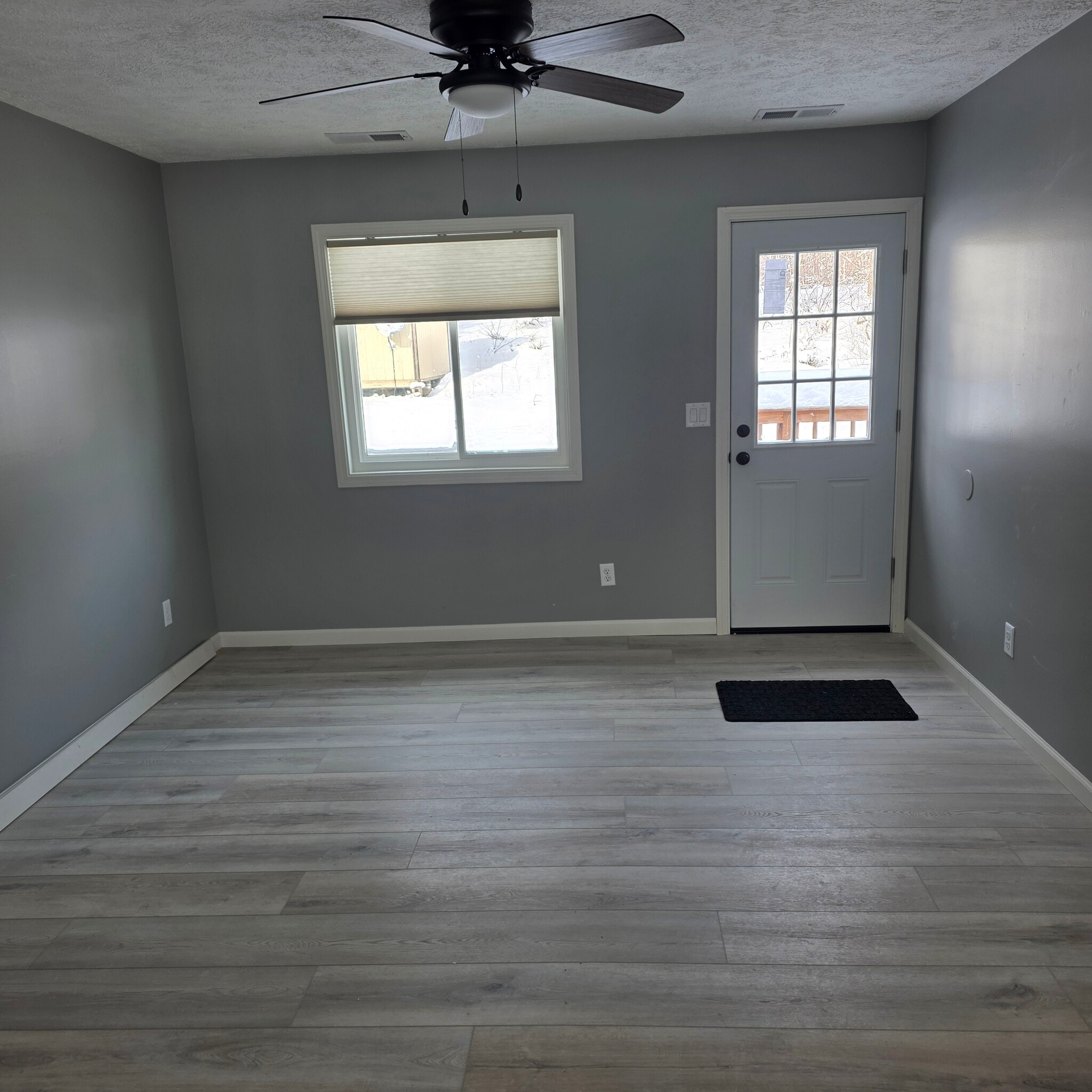 Living Room. Fornt and back door. - 3823 Leeside Ln