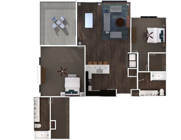 Floorplan - The Royale at CityPlace