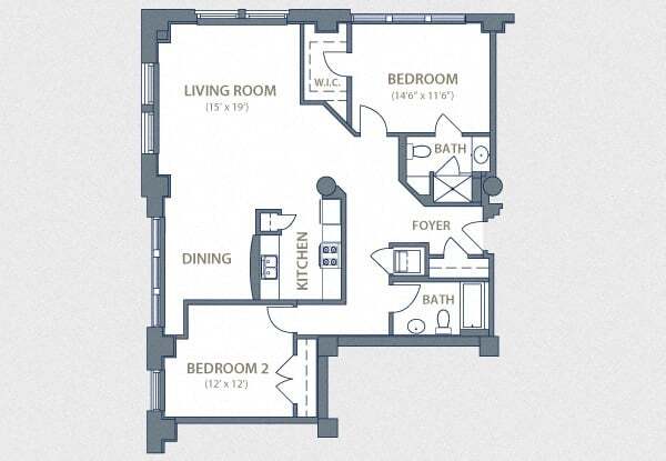 Floorplan - The Lofts At 1835 Arch