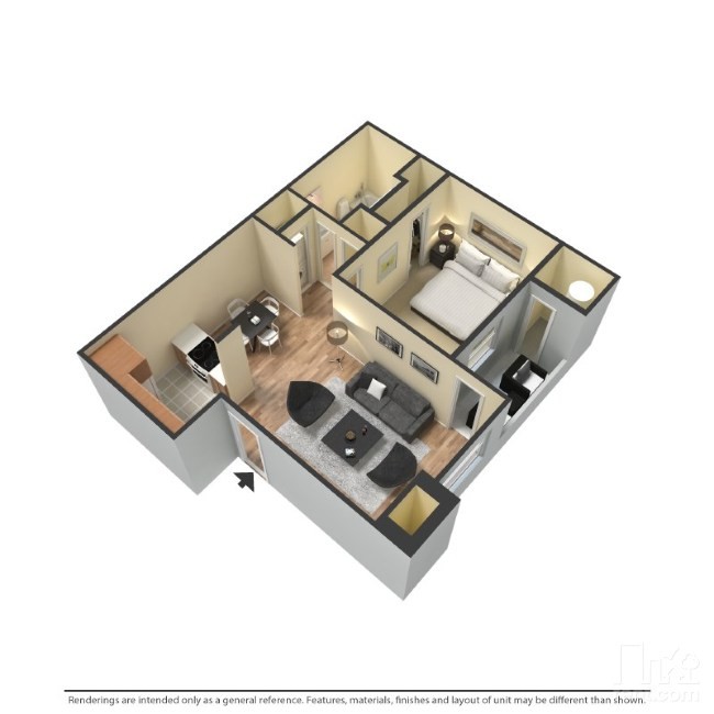 Floorplan - The Chase Apartments