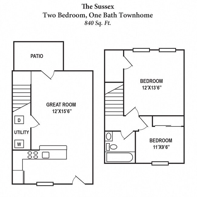 Floorplan - Woodhills Apartments