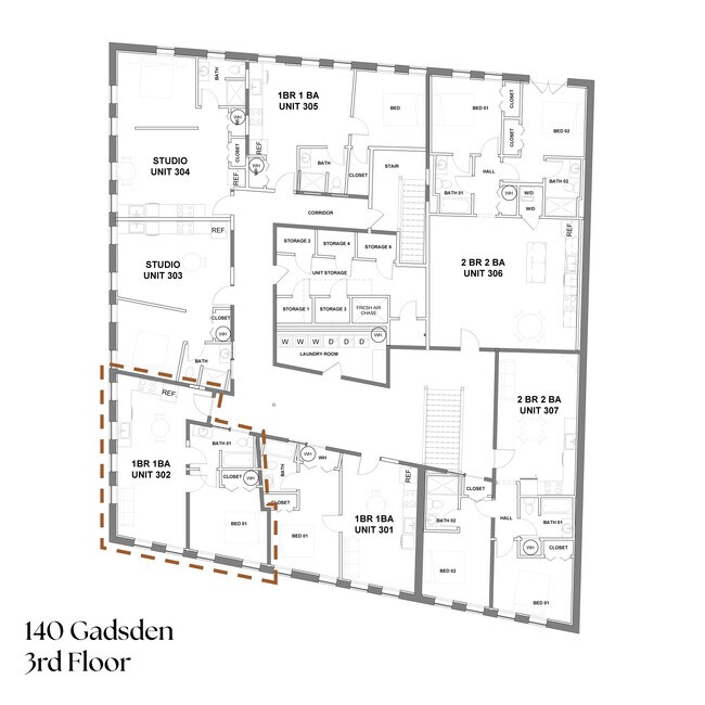 Floorplan - 140 Gadsden St