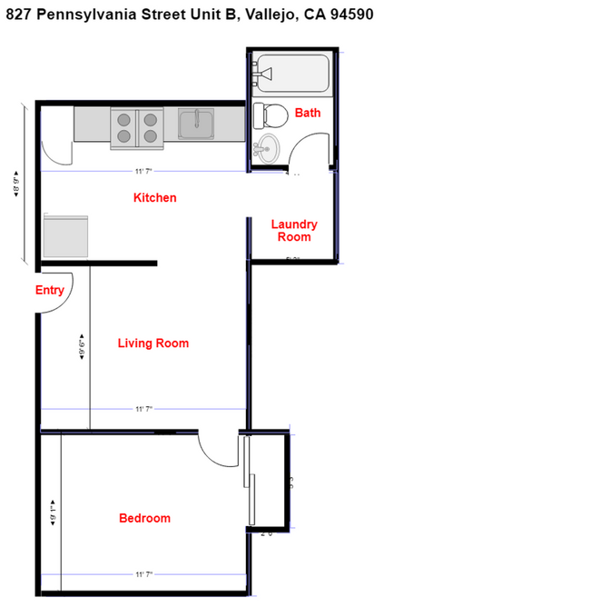 Building Photo - Cozy 1 Bedroom, 1 Bath Apartment