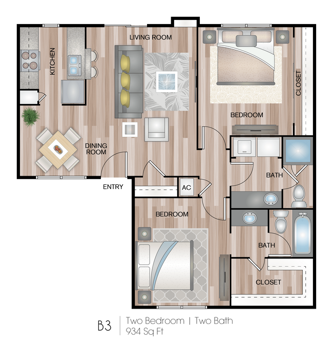 Floorplan - The Escapade