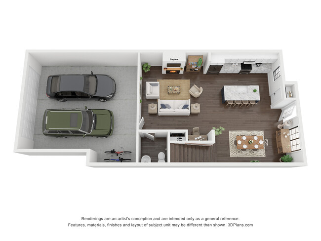 Franklin Plan Main Floor - Cedar Walk