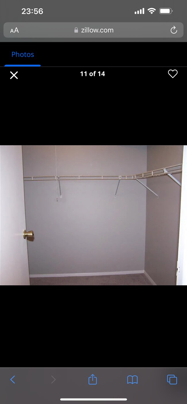 Walk in closet - 8005 Revere Plz