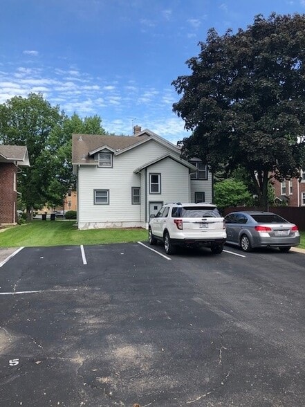 Parking available in back lot - 213 N Brainard St