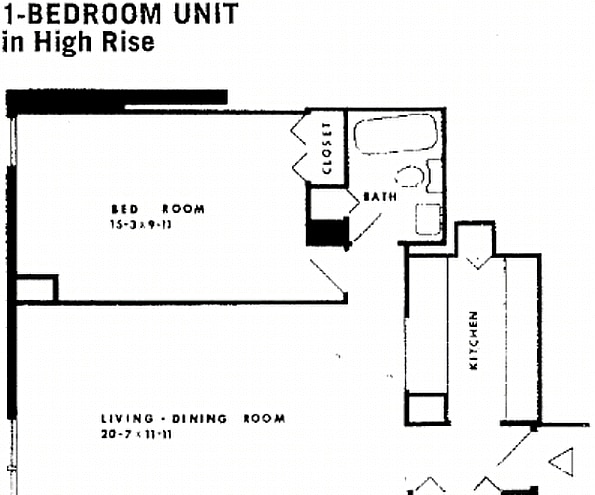 Floorplan - Kingsbury Towers