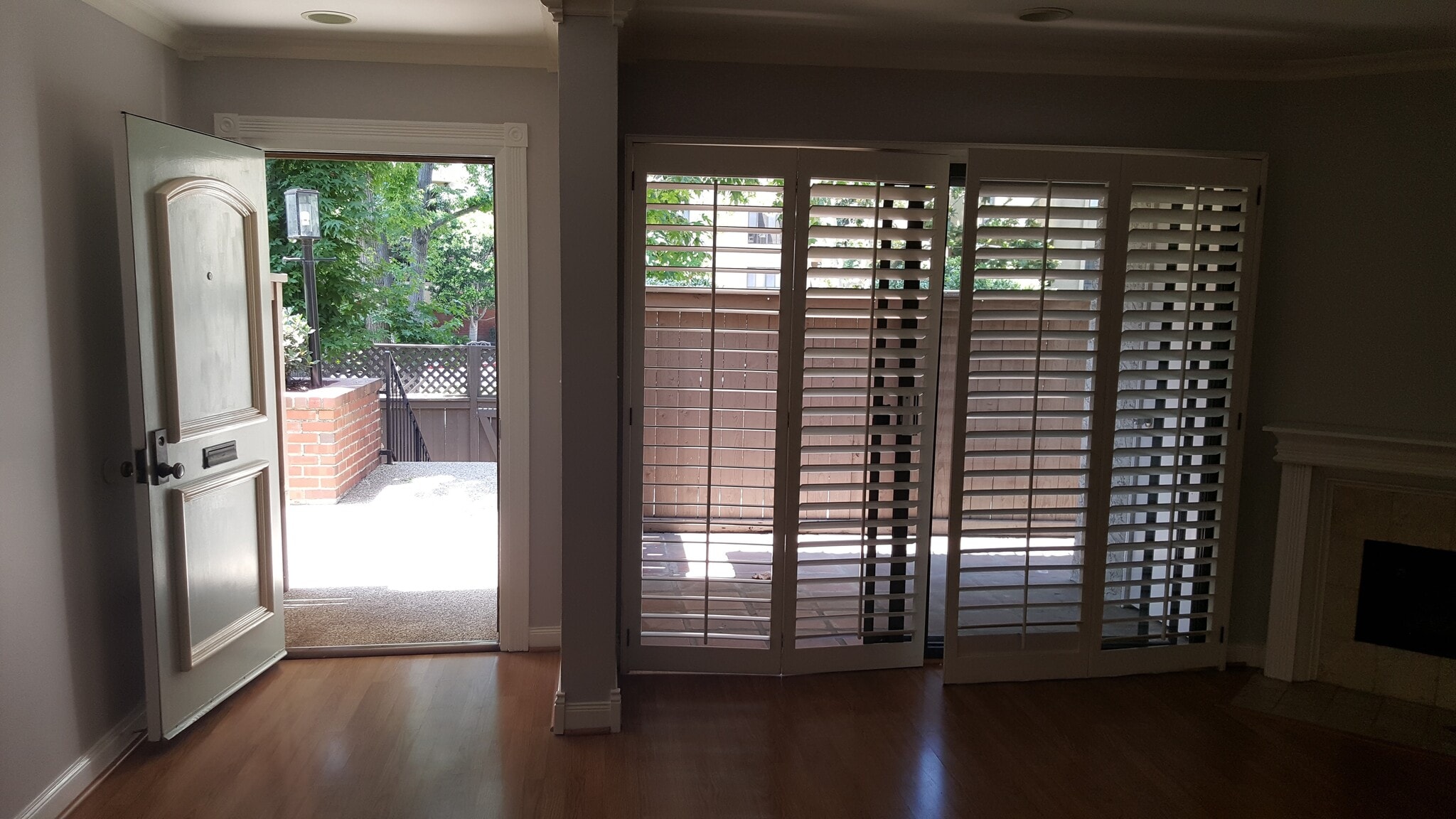 Front Door/Patio View from Living Room - 638 Wilcox Ave