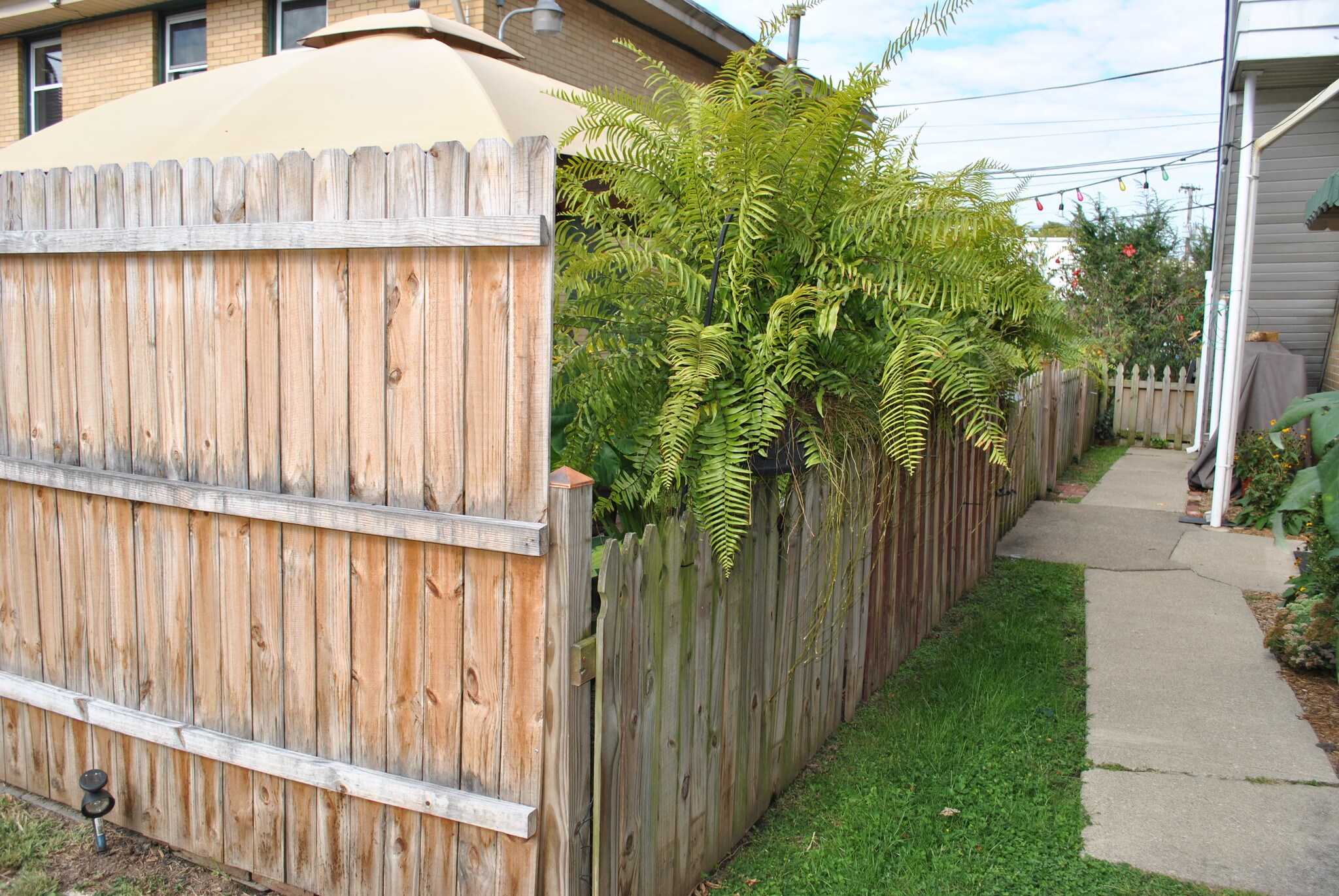 Garden entrance - 1323 Quarrier St