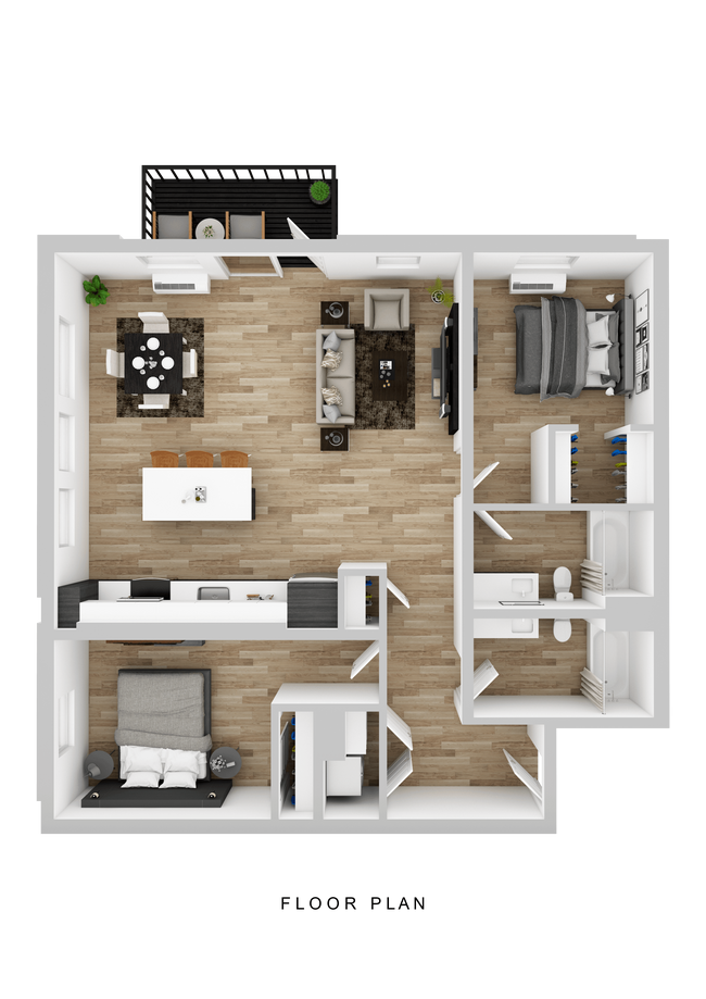 Floorplan - Hyas Point Apartments