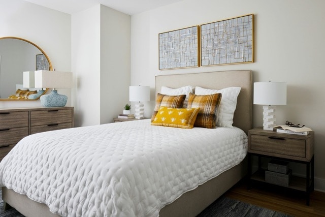 2B-5 Floor Plan Primary Bedroom- Apartment 512 - Meridian 2250 at Eisenhower Station