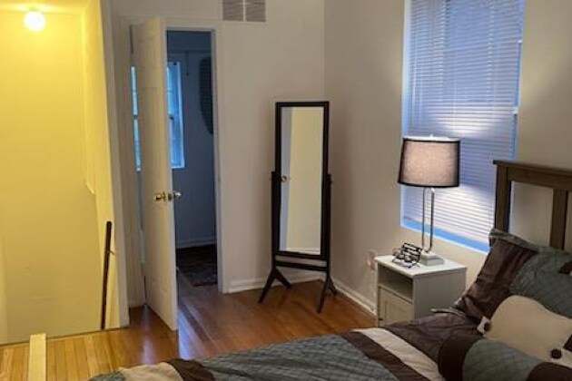 Serene bedroom for reflection - 1901 E Lombard St