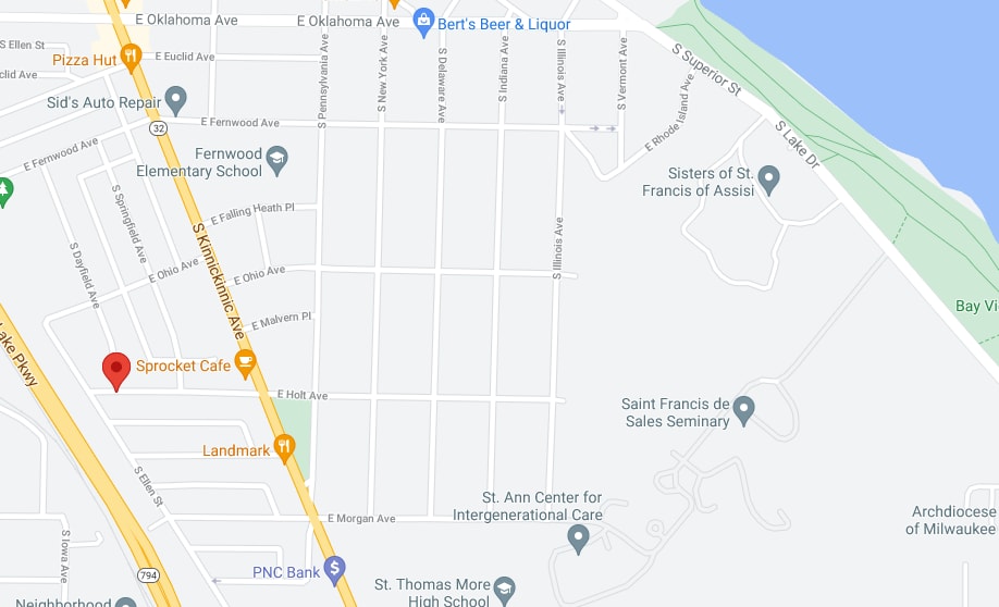 Map - 3340 S Dayfield Ave