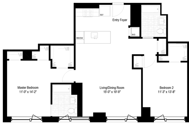 Floorplan - The Easton