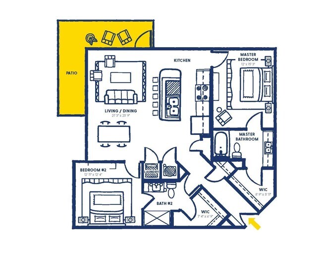 The Burnham Nashville 501 Rep John Lewis Ave S Nashville TN 37203 Apartment Finder