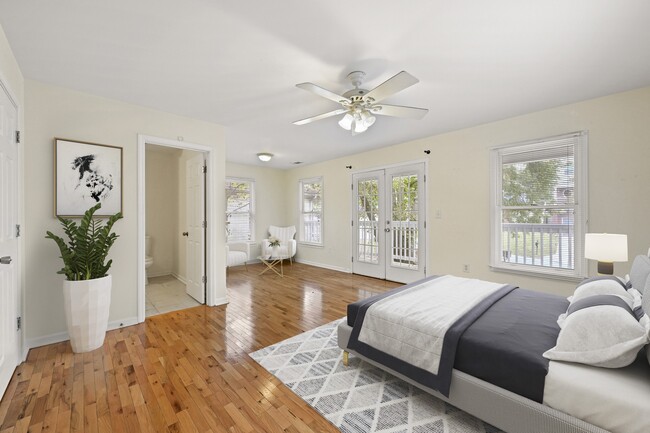 Generously sized master bedroom with abundant natural light - 247 Farrington Ave SE