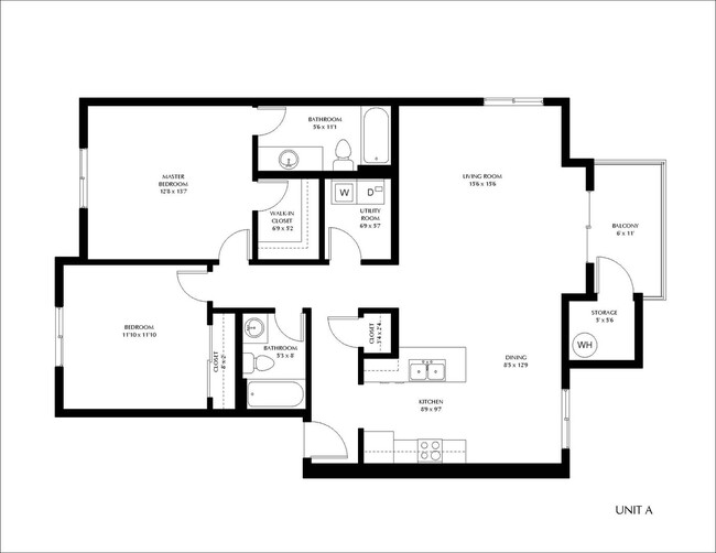 Primary Photo - Large 2 Bedroom 2 Bath Apartment with Many...