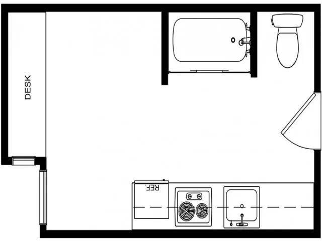 Floorplan - The 211 Apartments