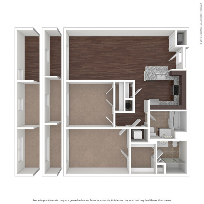 Floorplan - Snowden Creek Apartments, 62+