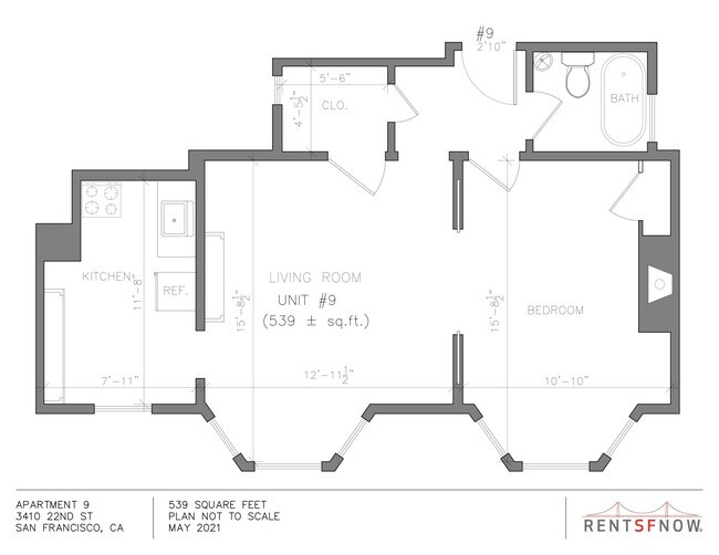 Floorplan - 3410 22nd Street