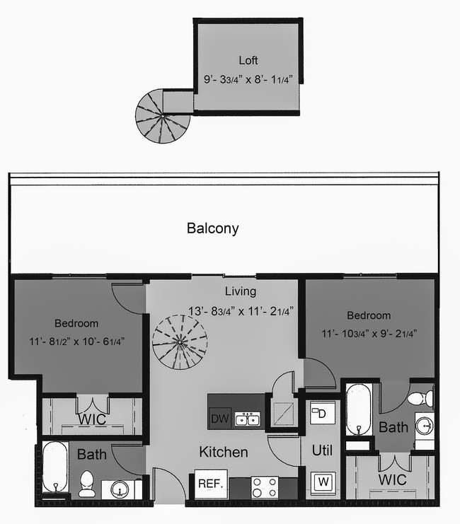 Floorplan - Regents West at 24th and 26th