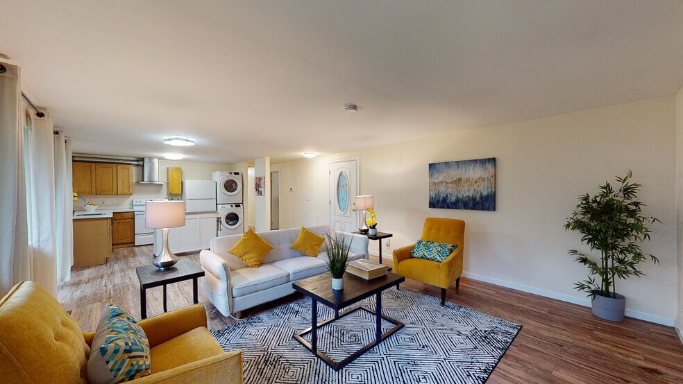 Living room with - 12405 NE 109th Pl
