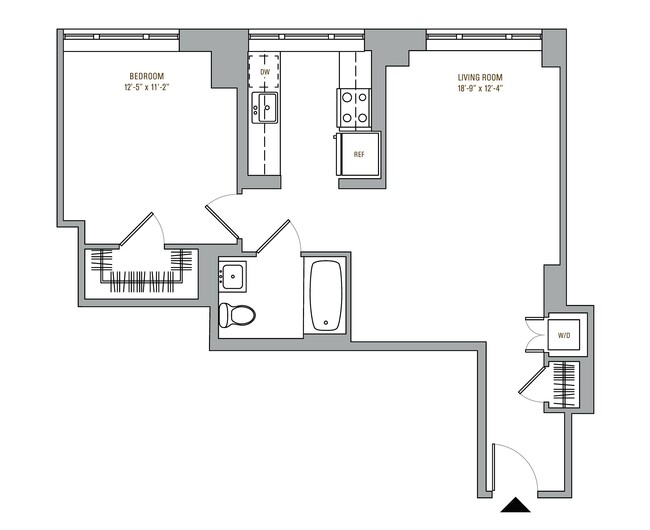 Floorplan - Hoyt & Horn Apartments