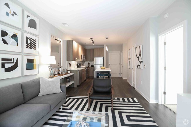 1BR, 1BA - 718 SF - The Parker at Huntington Metro