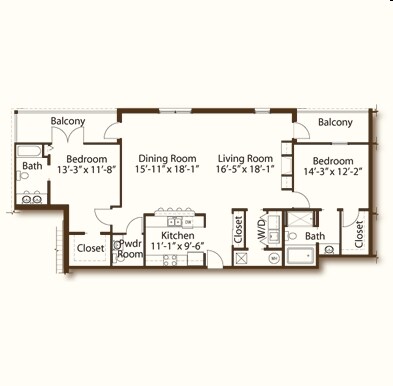 2BR/2BA - Park View Condo
