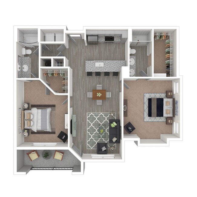 Floorplan - Treadway at New Trails Apartments