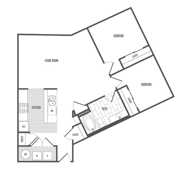 Floorplan - La Cantera Senior Apartments