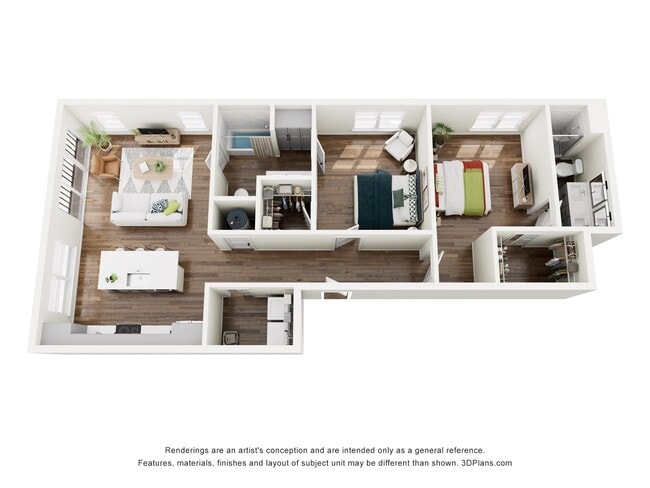 Floorplan - West Row Lofts & Townhomes