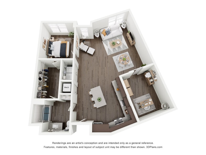 Interior Photo - 1000 Metropolitan Residential