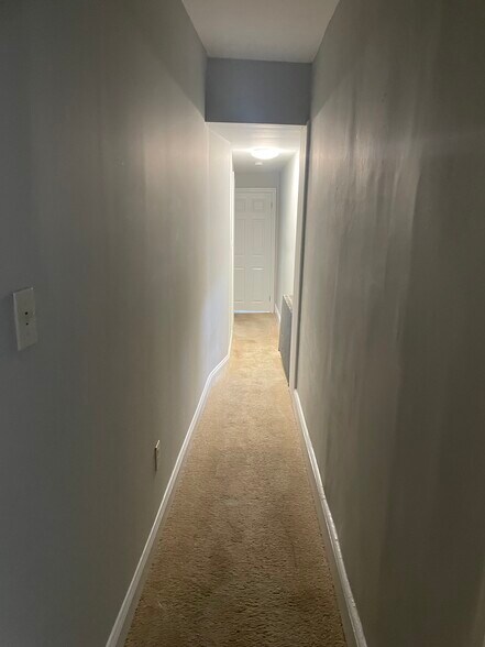 Hallway to 2nd Floor Bathroom and office - 412 Market St