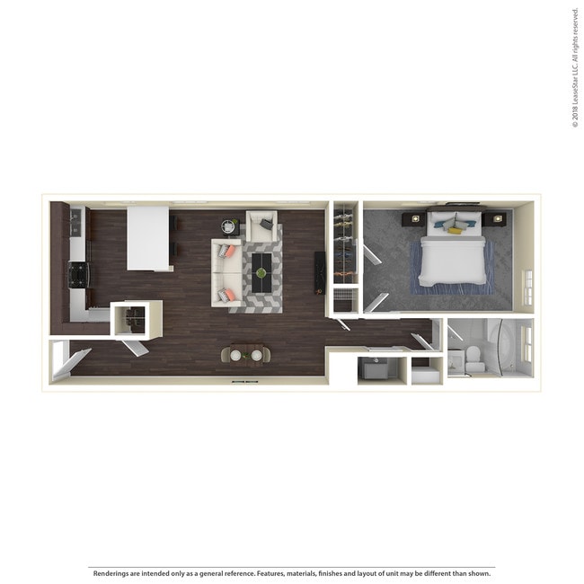 Floorplan - The Flats at Douglas