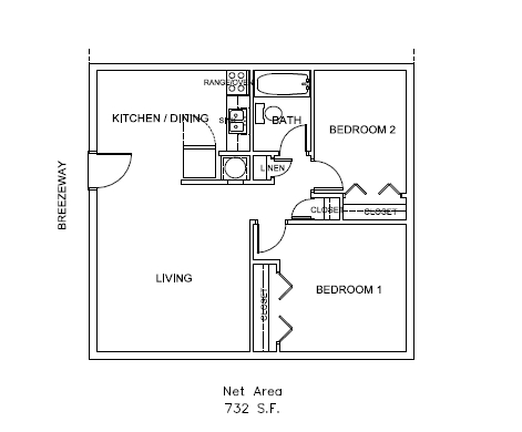 2BR/1BA - Shammah Winds