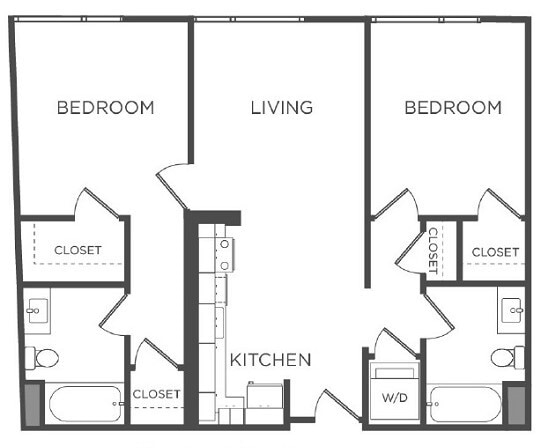 Floorplan - Mission Bay by Windsor Apartments