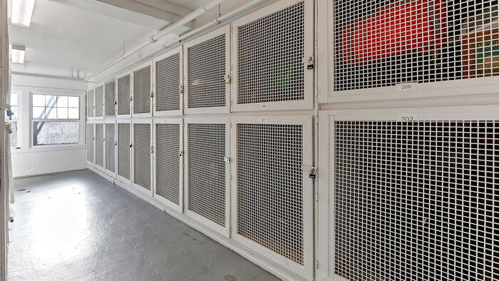 Unit comes with a large secure storage locker - 1509 NE 10th Ave
