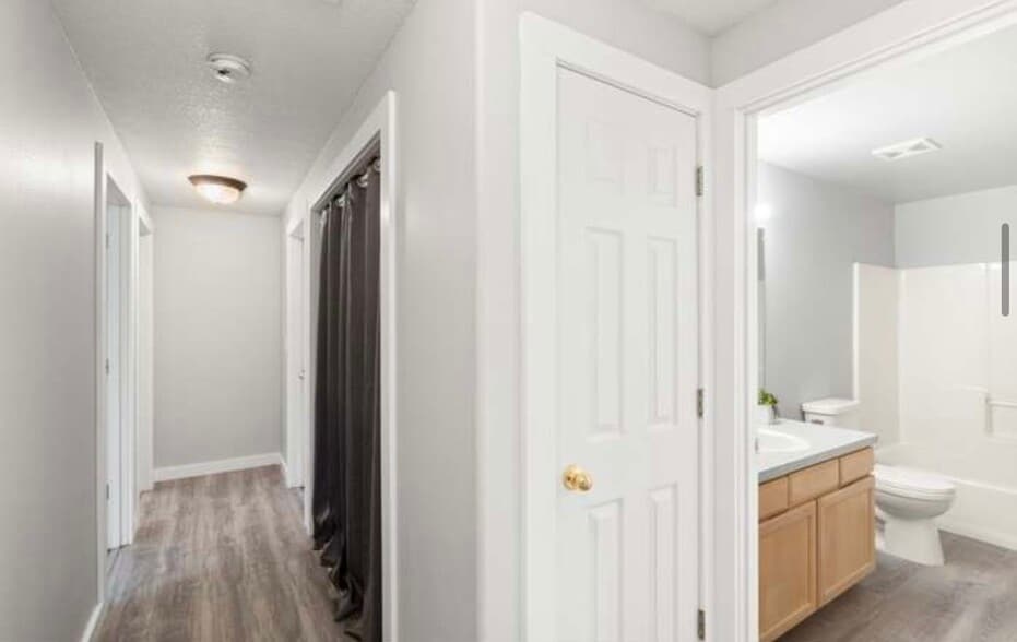 Hallway and hall bathroom - 4416 NE 123rd Ave