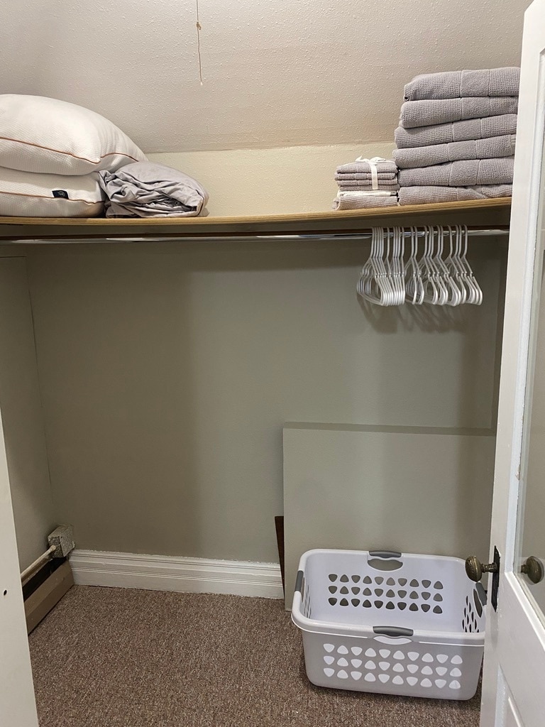 Spacious bedroom closet - 523 21st St N