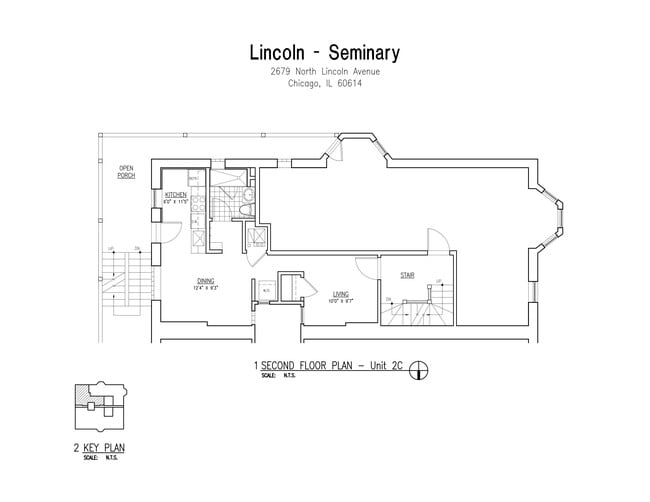 Floorplan - 2677 N Lincoln Ave, Chicago, IL 60614
