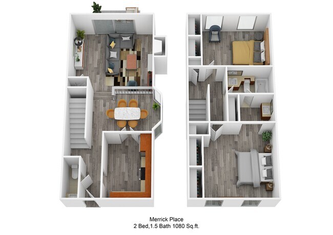 Floorplan - Merrick Place
